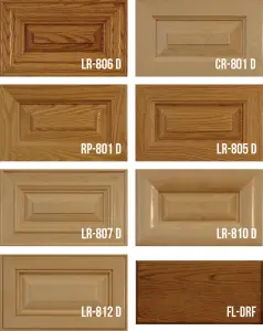 Mitered Solid Wood Panel Doors Stiles & Rail